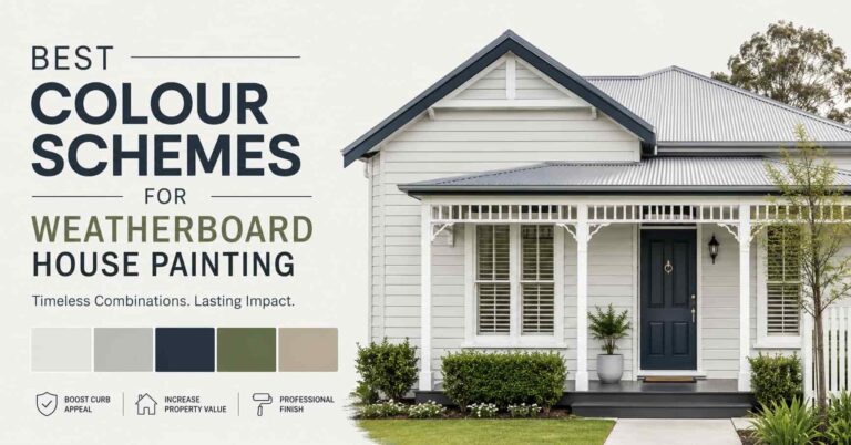 Colour Schemes for Weatherboard House