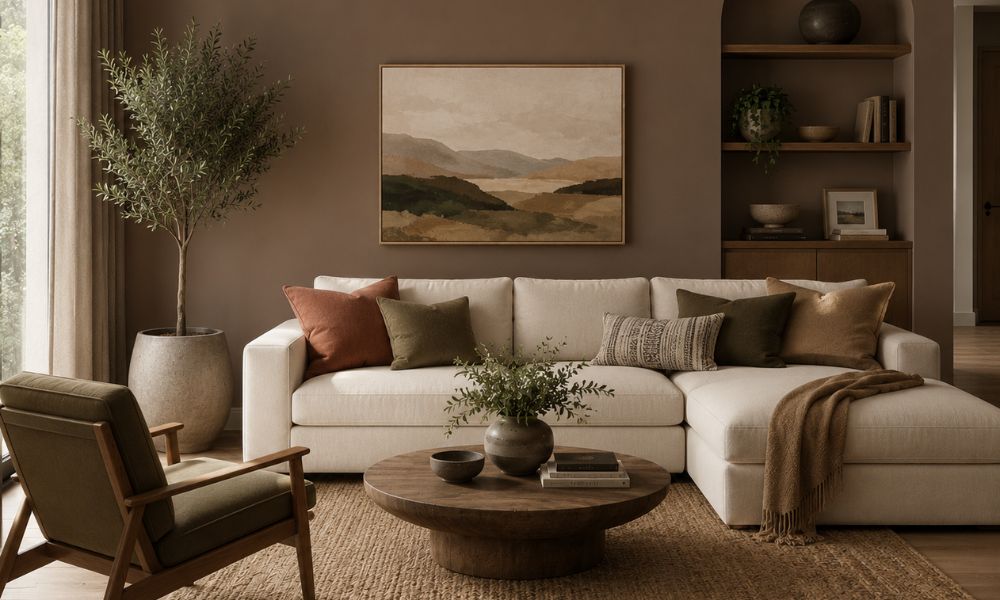 Best Colors For Living Room to Transform Your Space 13 Earth Tones colour