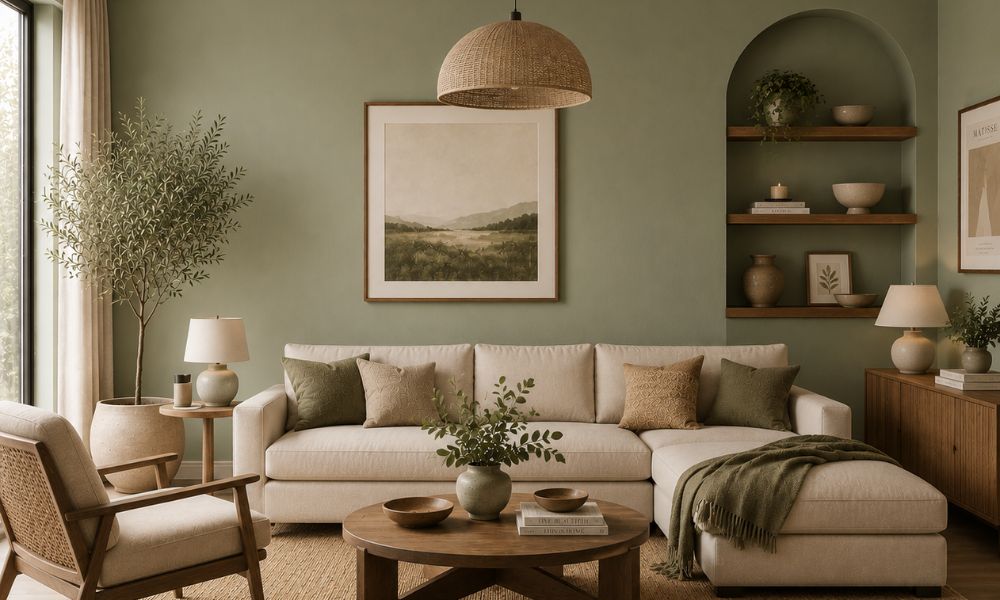 Best Colors For Living Room to Transform Your Space 10 Sage Green Colour for Living Room