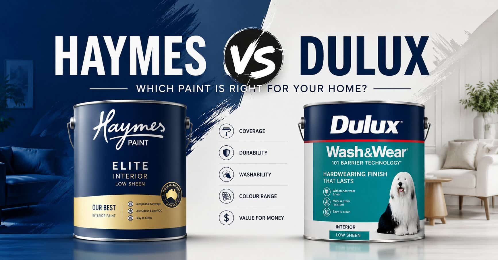 Haymes Vs Dulux
