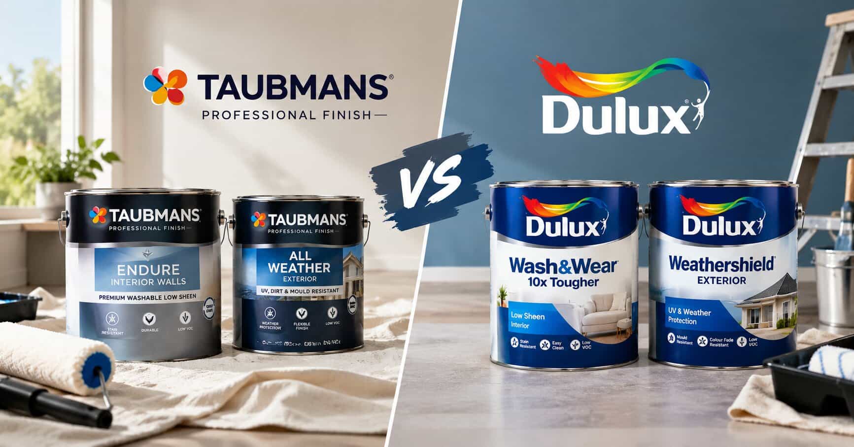 Taubmans vs Dulux